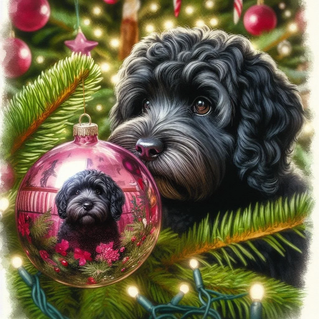 Black cockapoo gifts online